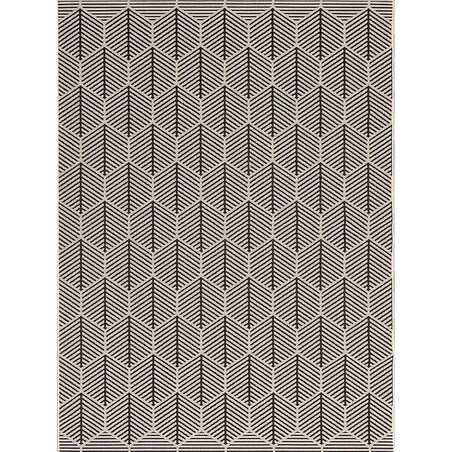 Dywan Cottage black/beige 200x290cm, 200 x 290 cm