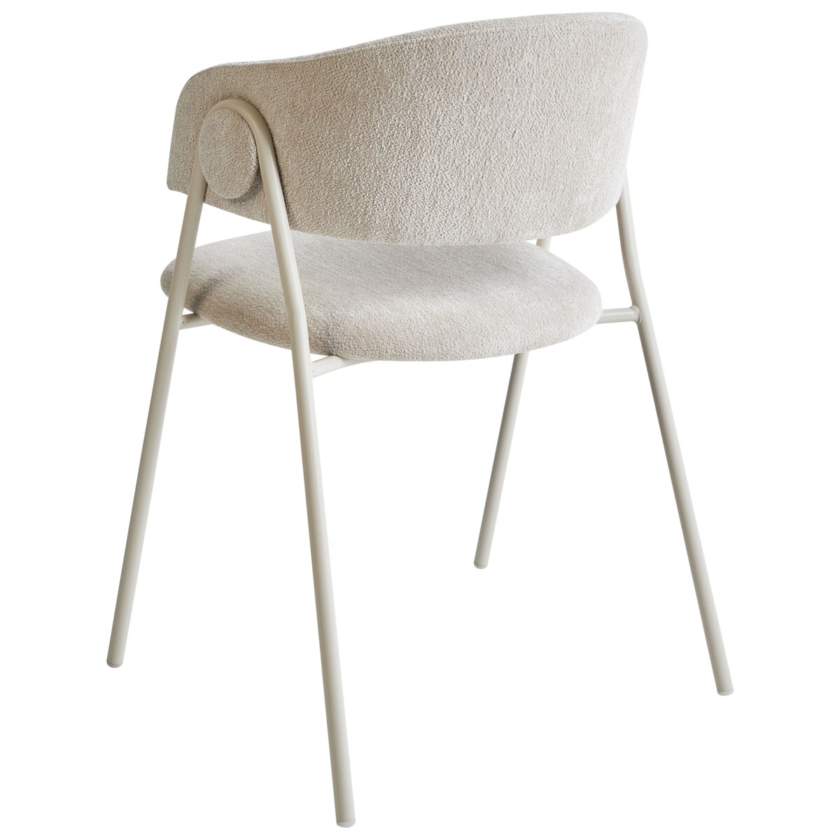 Zestaw 2 krzeseł do jadalni ALANSON Szenil Jasnobeżowy