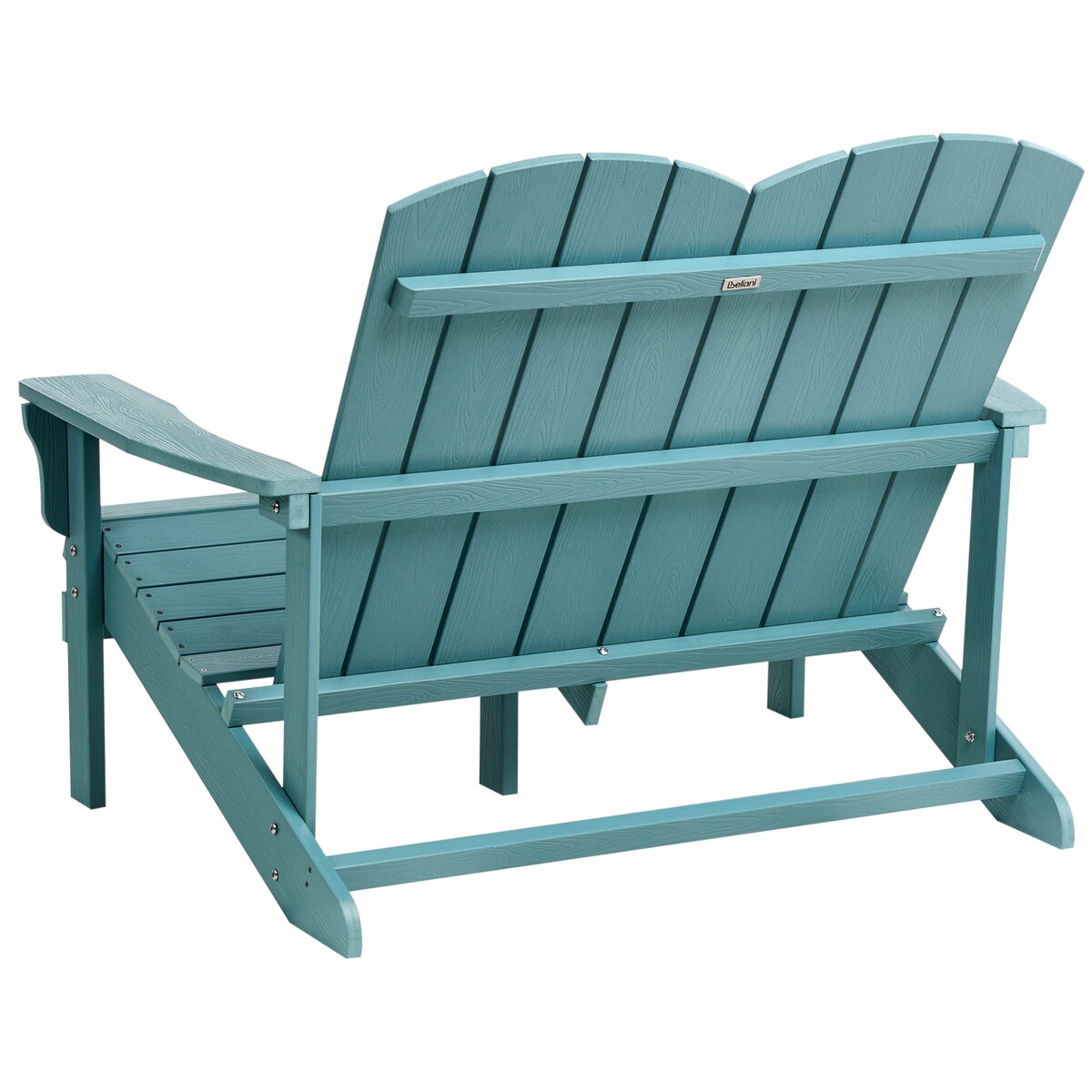 Ławka ogrodowa ADIRONDACK 125 cm Błękitny