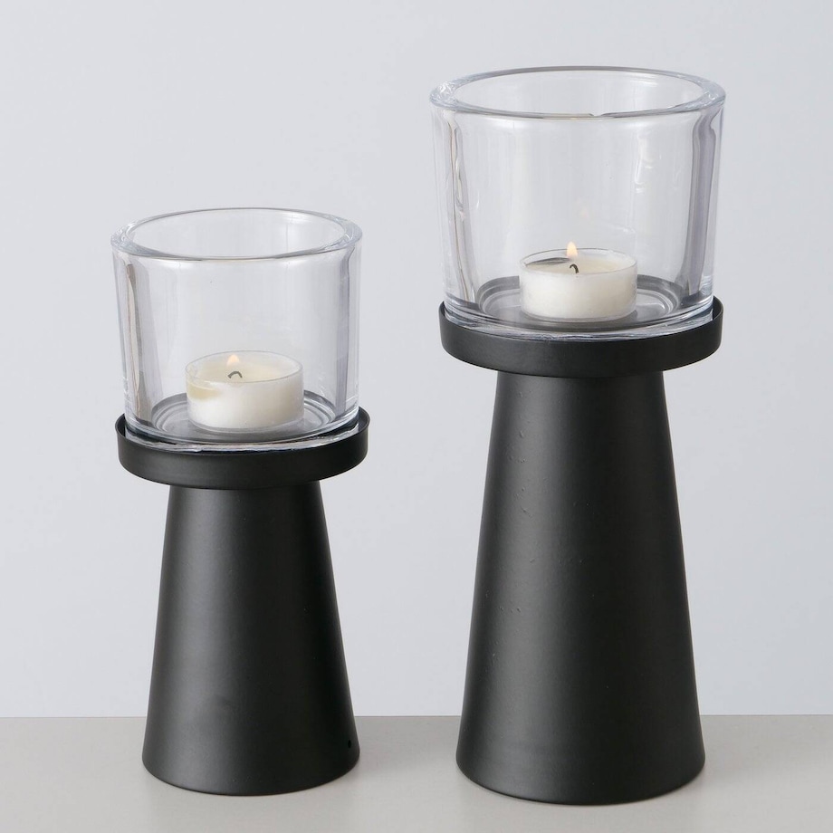 Świeczniki nowoczesne PIUS, 2 sztuki