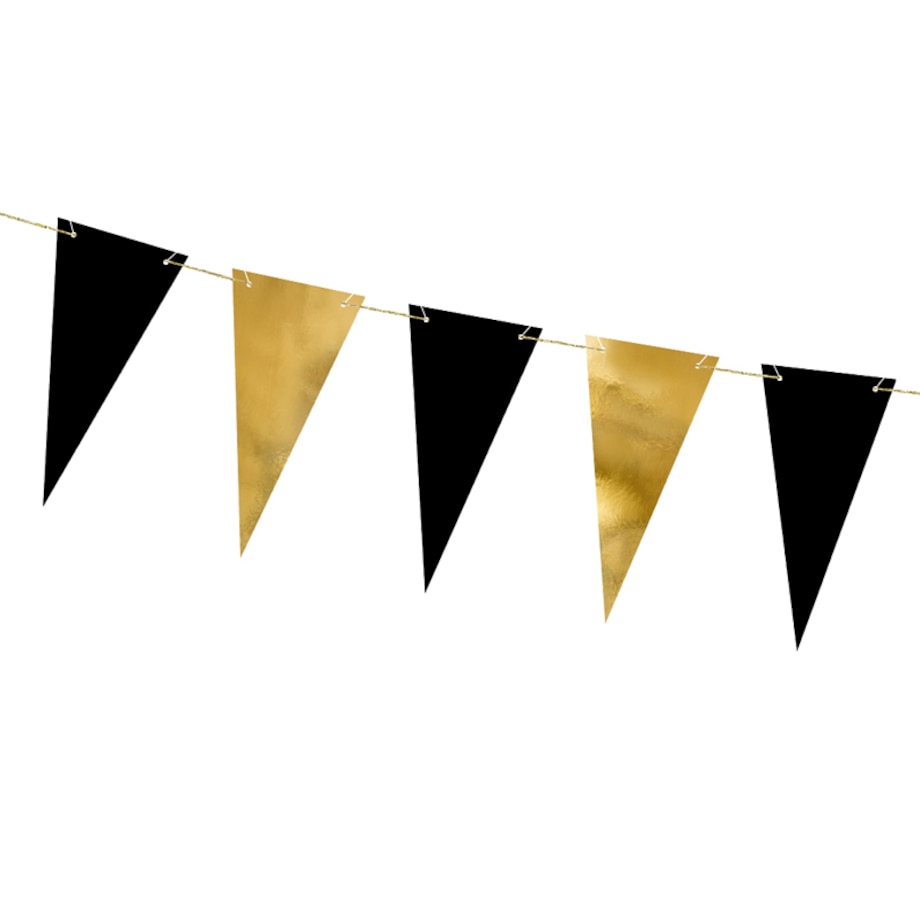 Girlanda flagietki, mix, 2,15 m
