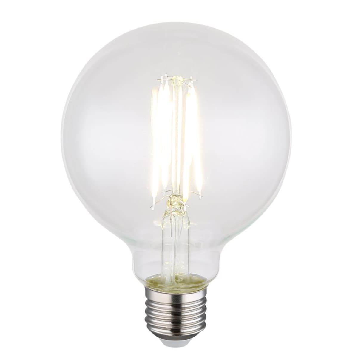 Żarówka LED E27 7W 800 lm 4000K ściemnialna przezroczysta Globo 11526DC neutralna biel do lamp i żyrandoli
