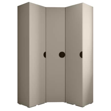 Garderoba wysoka do przedpokoju INOVA 4 Z4 kaszmir+czarny