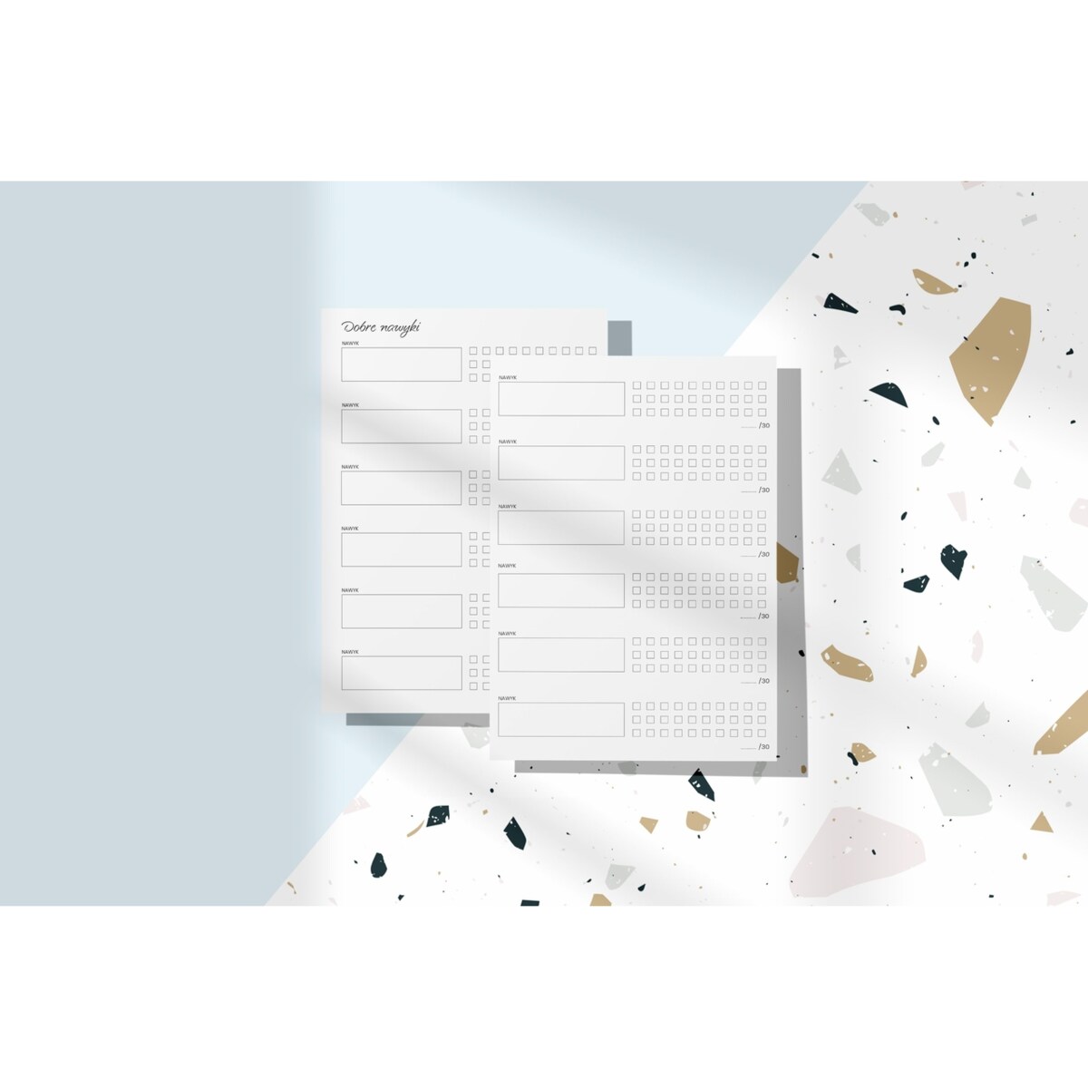 Wkład – Planner dobrych nawyków