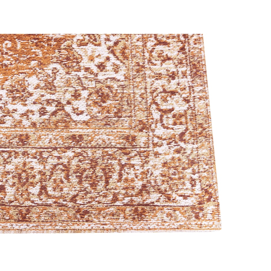 Dywan bawełniany 80 x 150 cm pomarańczowy HAYAT