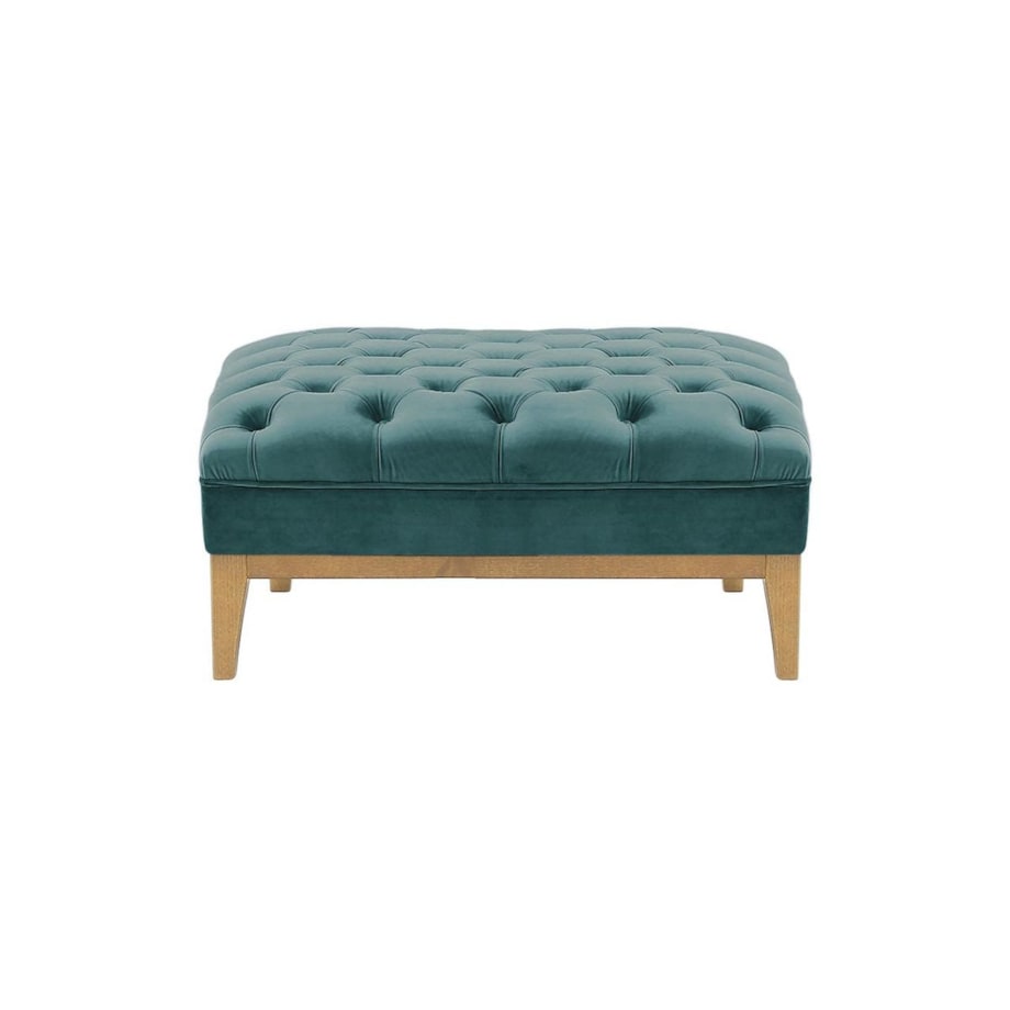 Pufa Chesterfield Modern Wood-Velluto 12