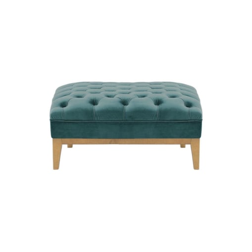 Pufa Chesterfield Modern Wood-Velluto 12