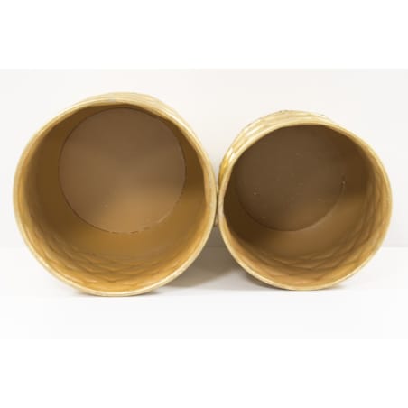 Komplet 2 osłonek metalowych LARREA