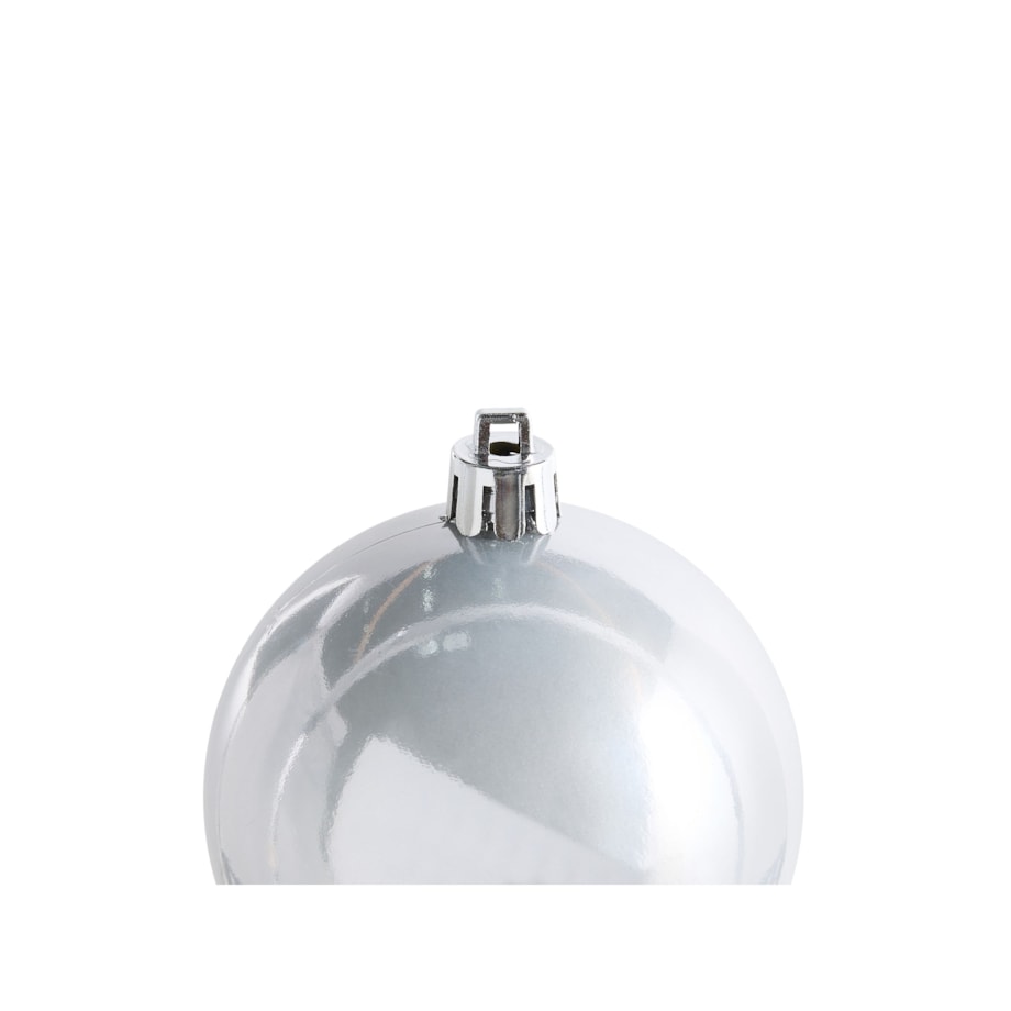 Zestaw 60 bombek TINNSJA Srebrny