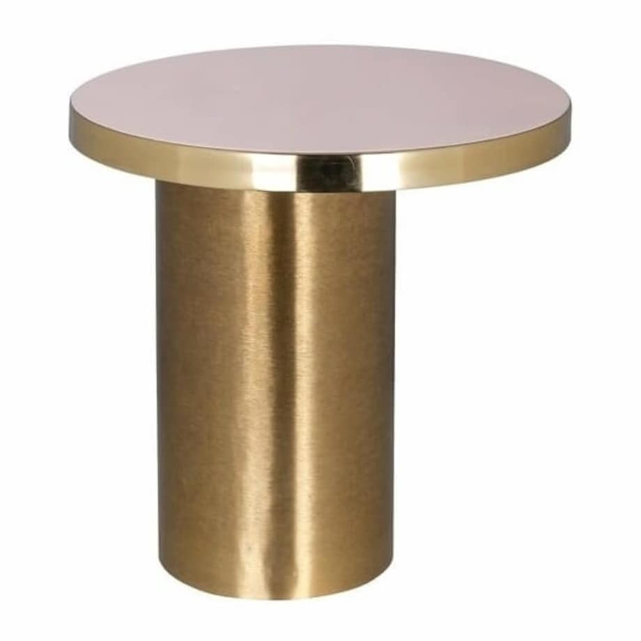 Metalowy stolik kawowy Giulia 825176 King Home szczotkowane złoto