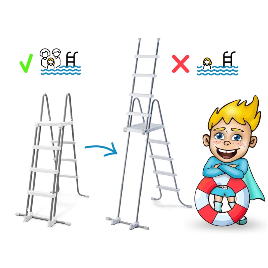 Basen stelażowy z pompą 549x122cm Intex 26744