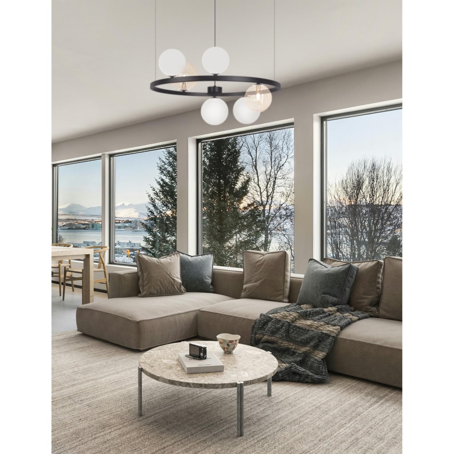 Lampa wisząca K-5695 z serii SATURNO