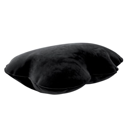 Poduszka Soft Cloud, głęboka czerń, 55x15x35cm, Posh Velvet