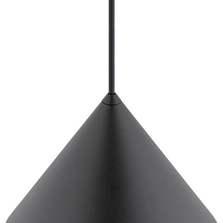 Lampa jadalniana zwis Zenith 10879 Nowodvorski nad stół stożek ciemnoszara