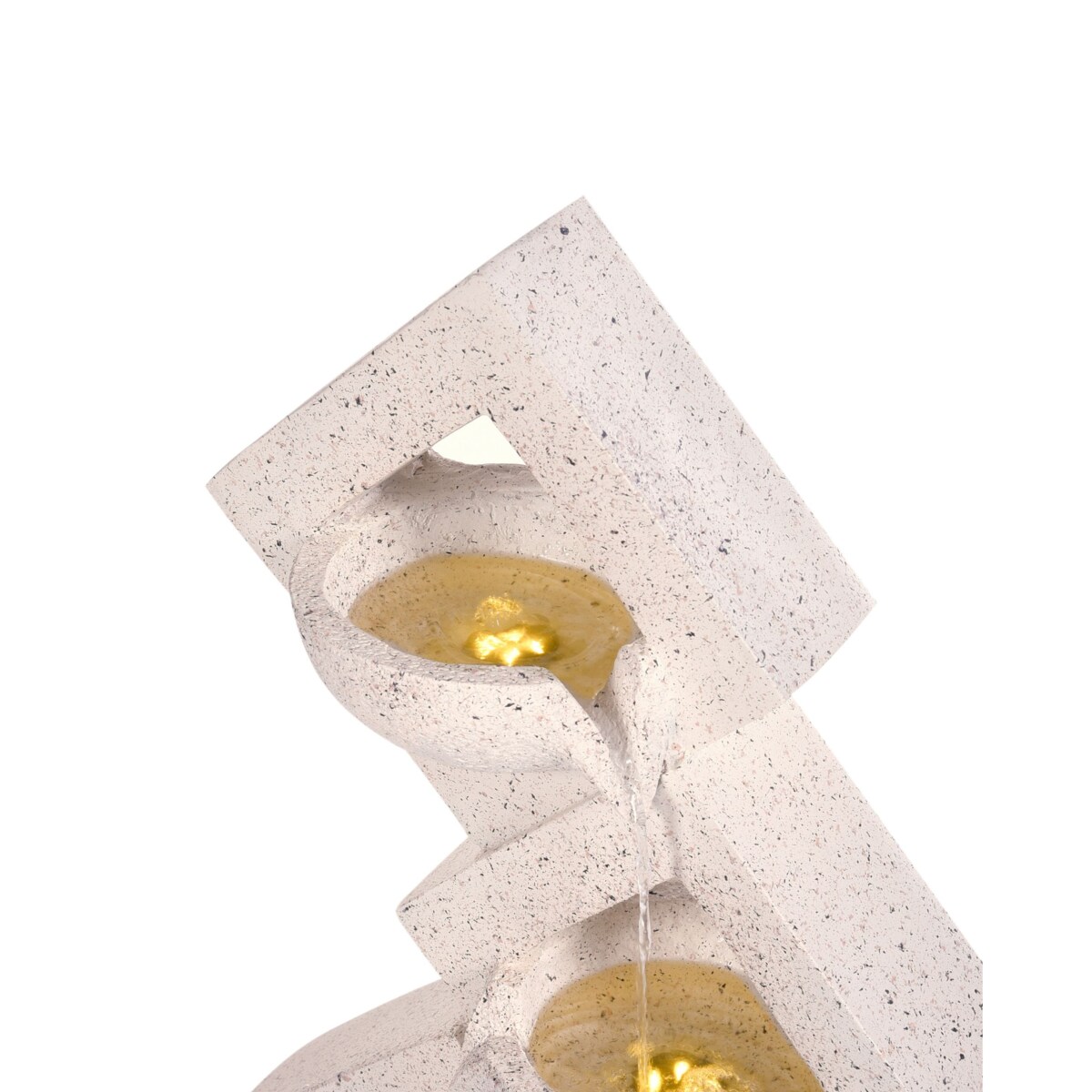 Fontanna ogrodowa z LED beżowa SHEGAR