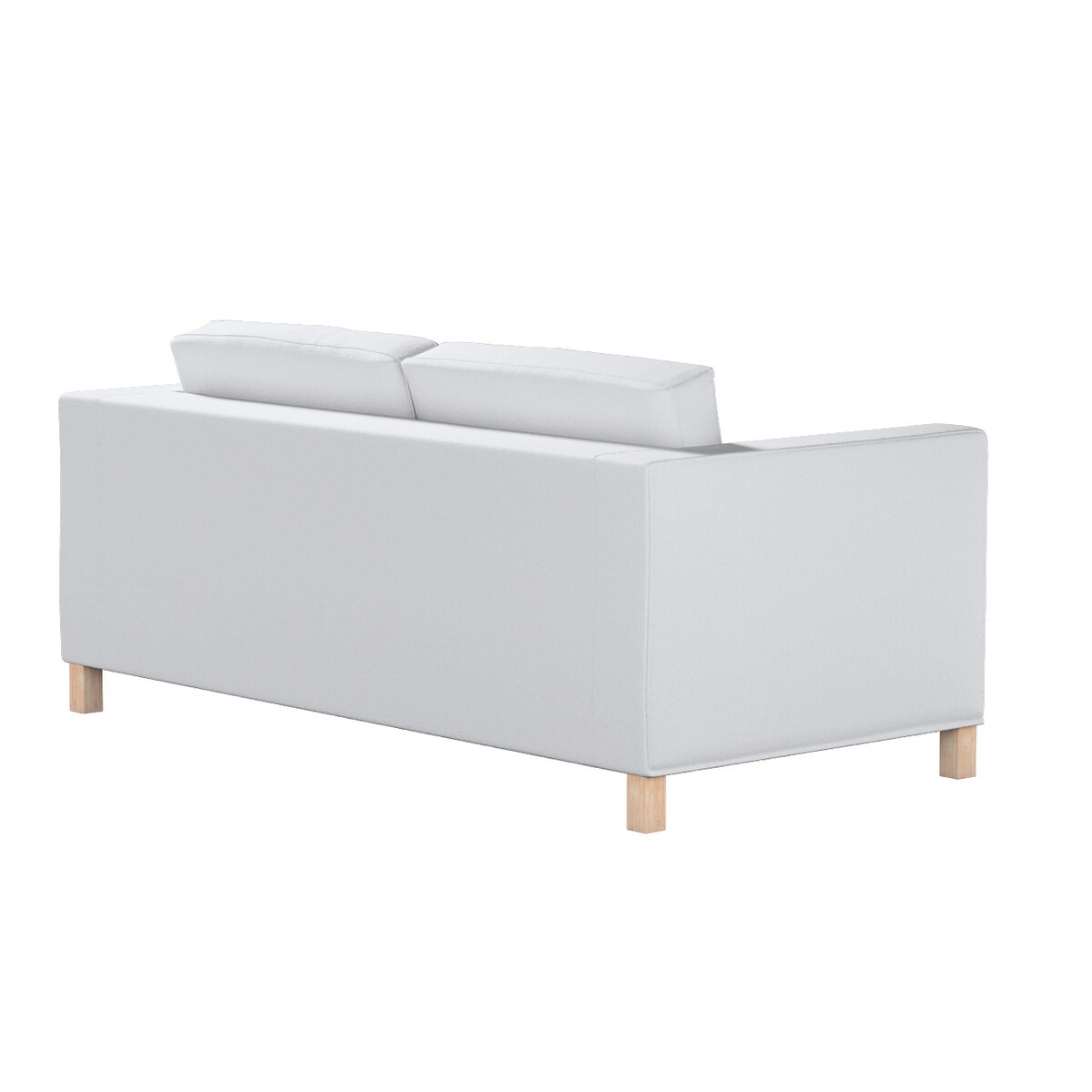 Pokrowiec na sofę Karlanda rozkładaną, krótki, biała bukla, 180 x 93 x 66 cm, Boucle Teddy