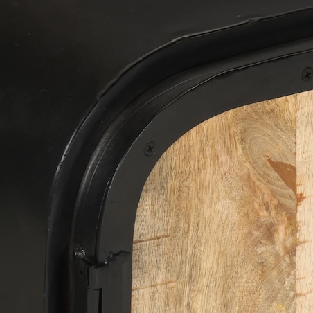 vidaXL Szafka pod telewizor, 110x30x45 cm, surowe drewno mango