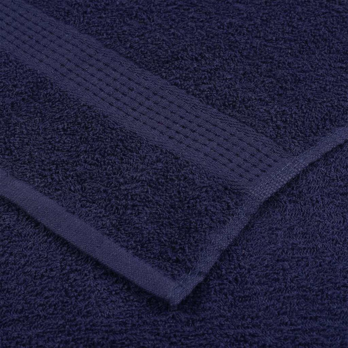 vidaXL Ręczniki do sauny 4 szt. Granatowy 360 gsm 100% bawełna
