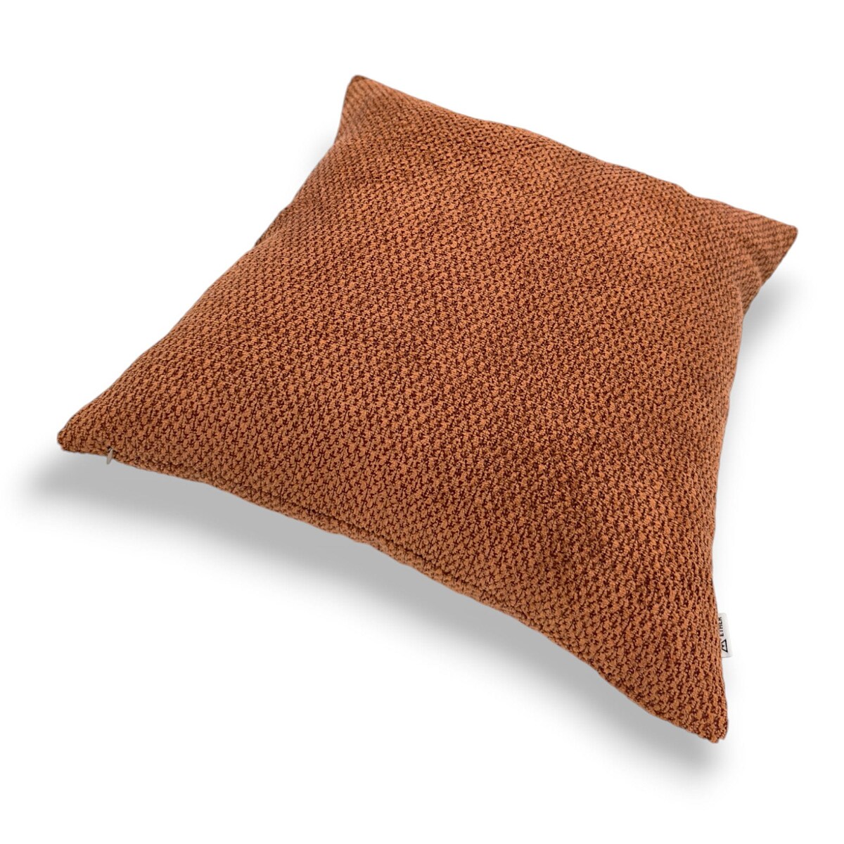 Ruda poduszka ozdobna 45x45 Dora