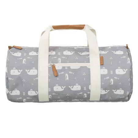 Fresk - Torba Weekend bag Wieloryb Dawngrey
