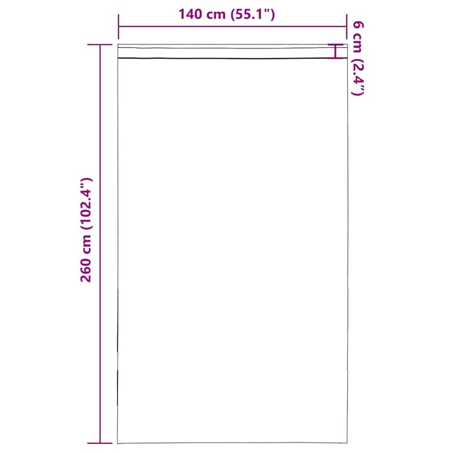 vidaXL Zasłony woalowe z kieszeniami na drążek 2 szt. Jasnobrązowe