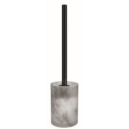 Kleine Wolke Marmor Szczotka WC ze stojakiem szary