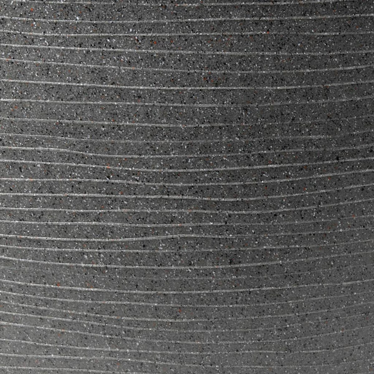 Capi Doniczka Arc Granite, niska, 61x25 cm, antracytowa