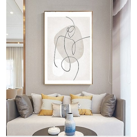 Poster Story, Plakat, Obraz - Kontury Kobiety No1, wymiary 21 x 30 cm