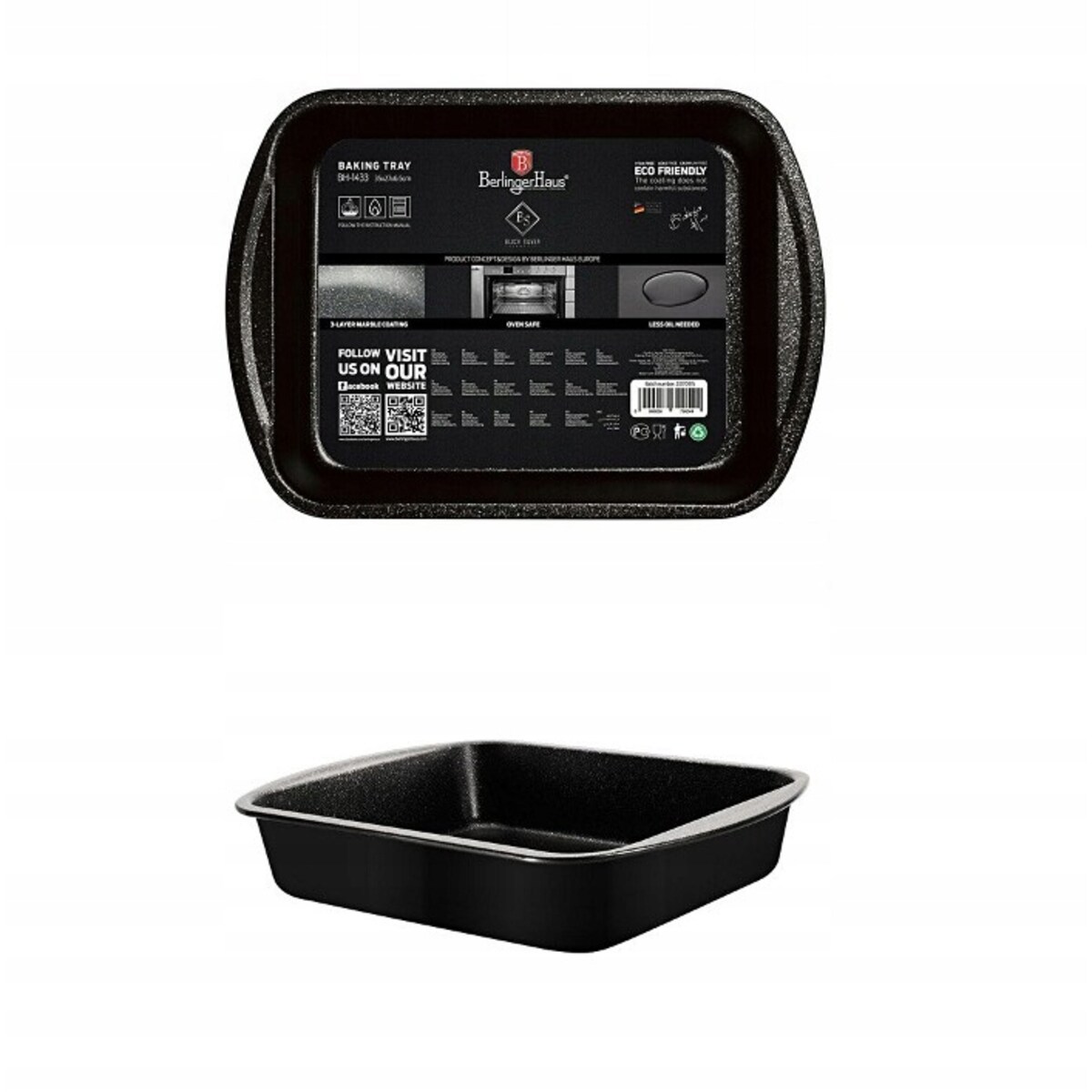 Forma do pieczenia 35cm Black Rose Berlinger Haus BH-1433