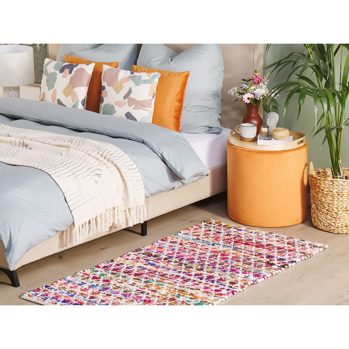 Dywan 80 x 150 cm wielokolorowy ARAKLI