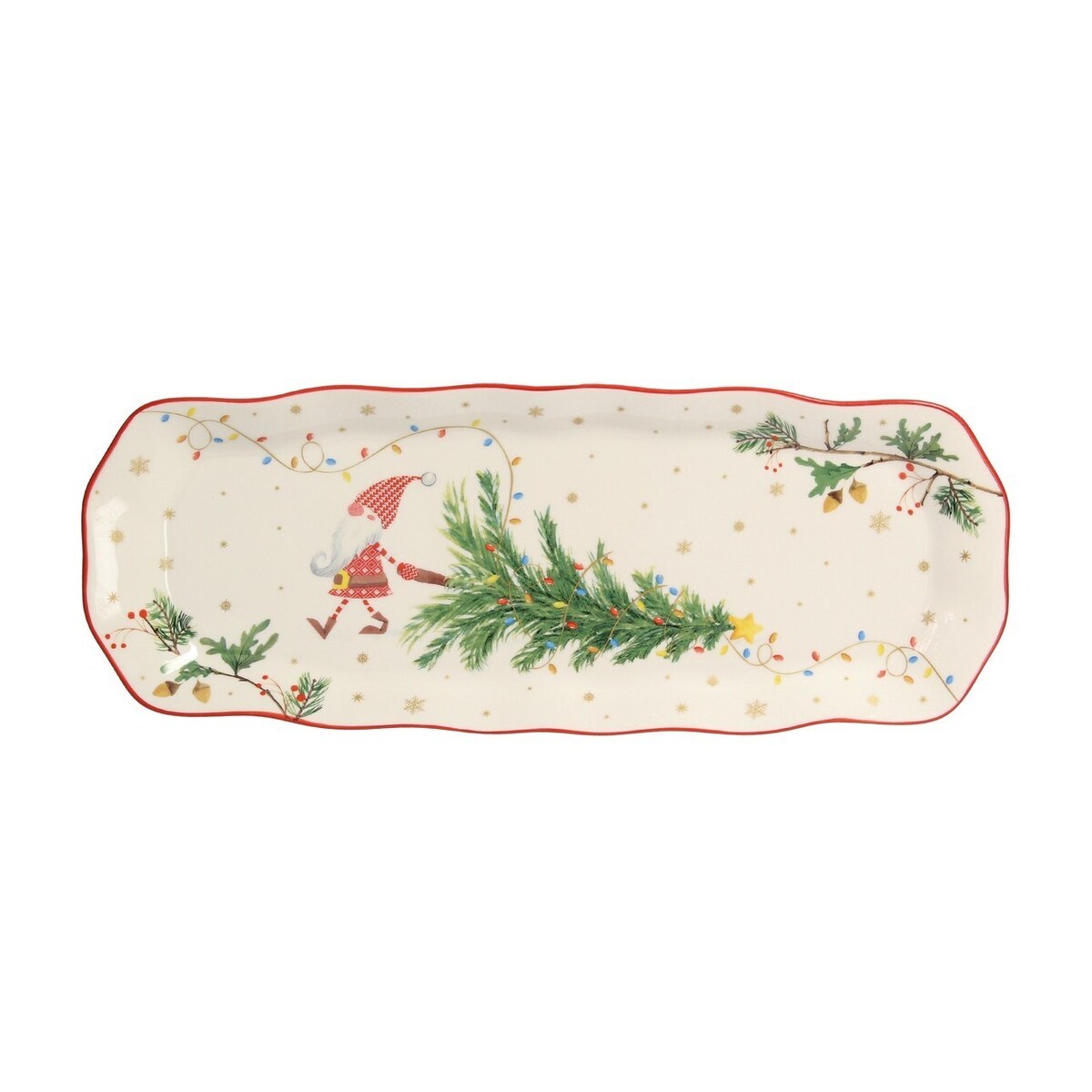 Półmisek Christmas Tree boże narodzenie, święta, świąteczne, , 37 x 14 x 2,5 cm