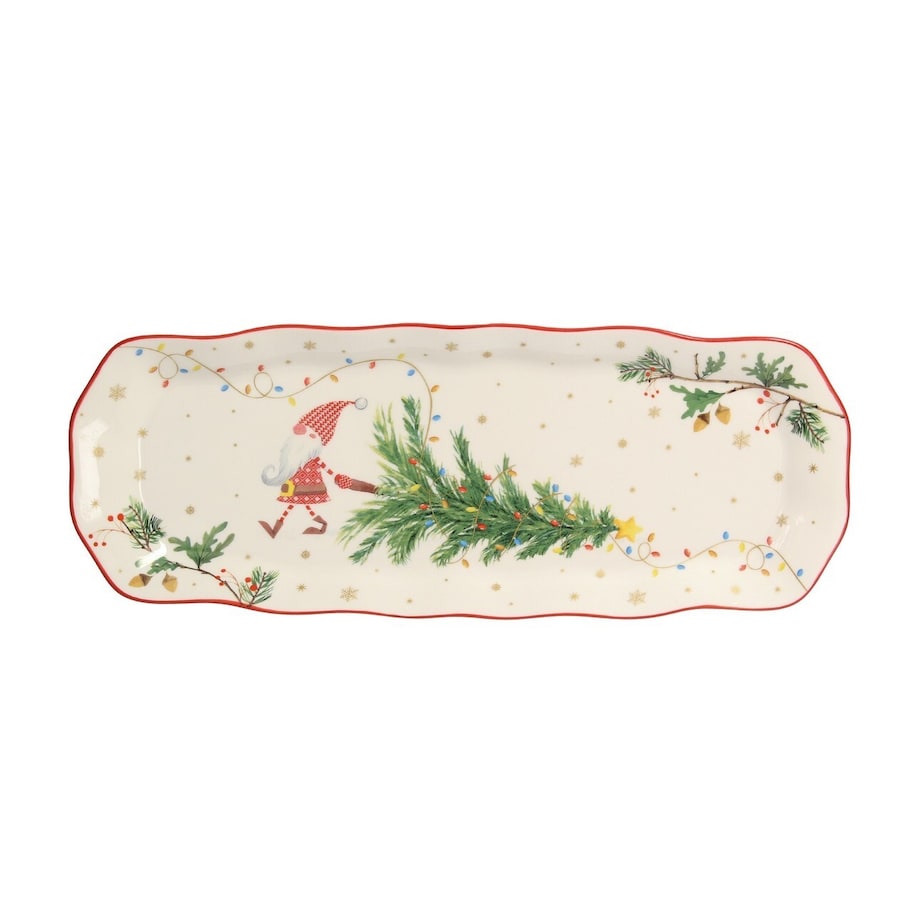 Półmisek Christmas Tree boże narodzenie, święta, świąteczne, , 37 x 14 x 2,5 cm