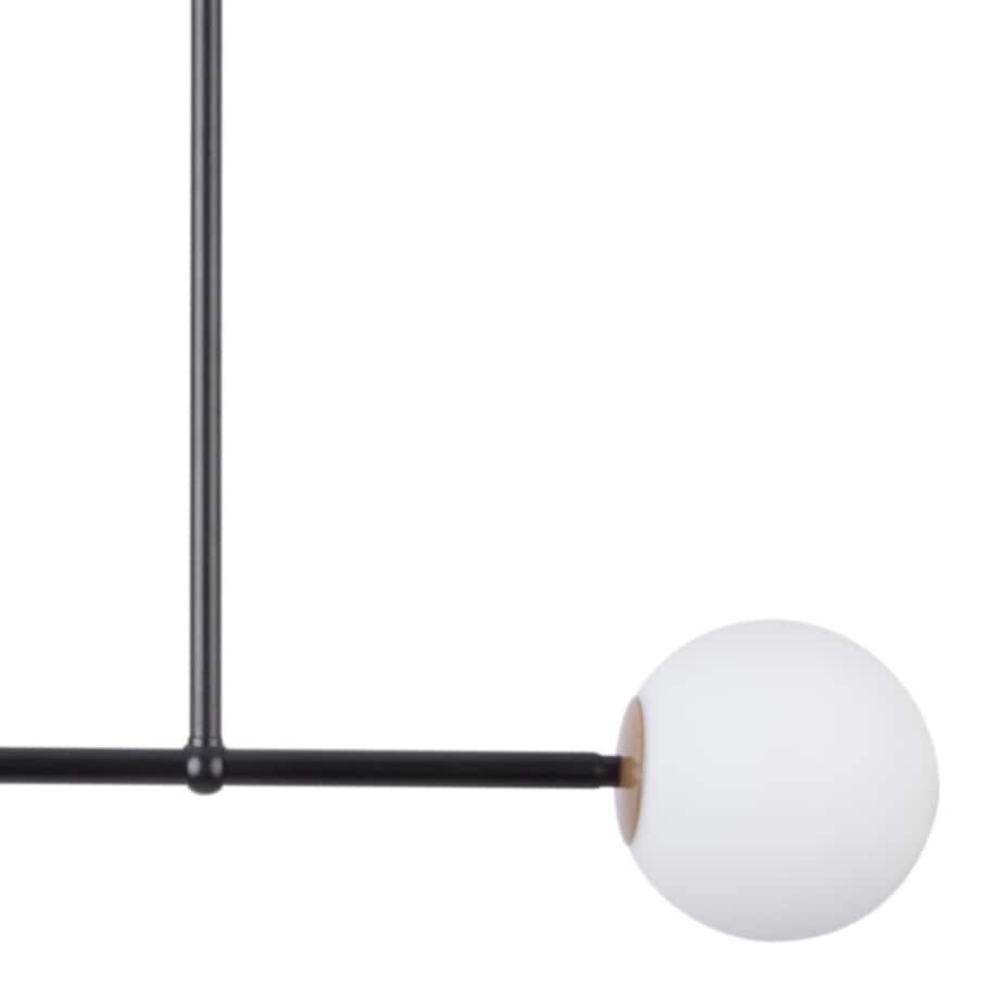 Sufitowa LAMPA industrialna GAMA 33192 Sigma metalowa OPRAWA kule balls natynkowe molekuły sticks loftowe czarne