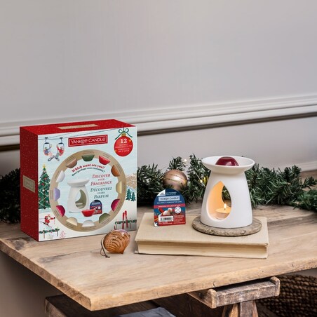 Yankee Candle zestaw prezentowy KOMINEK+WOSKI