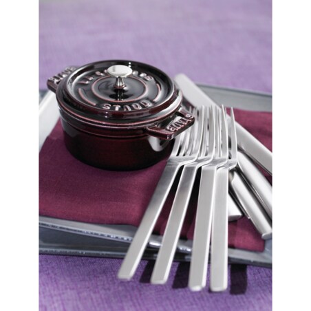 Mini garnek żeliwny okrągły Staub - 250 ml, Grenadynowy