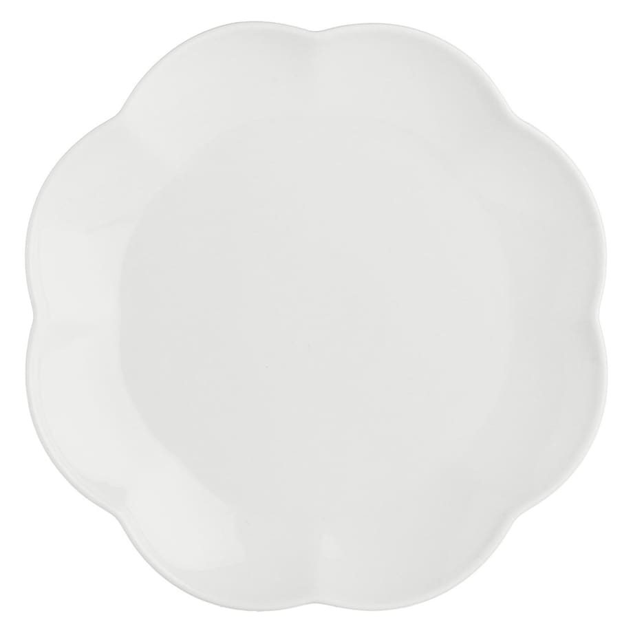 Zestaw 6 talerzy do sałatek Villadeifiori - Biały, 23 cm