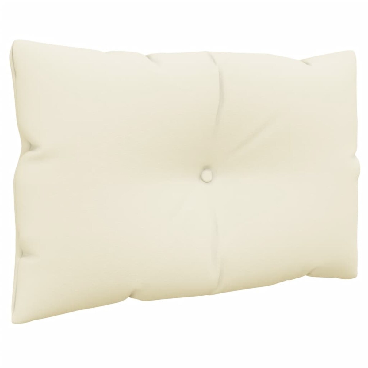 vidaXL Poduszki na palety, 3 szt., kremowe, tkanina