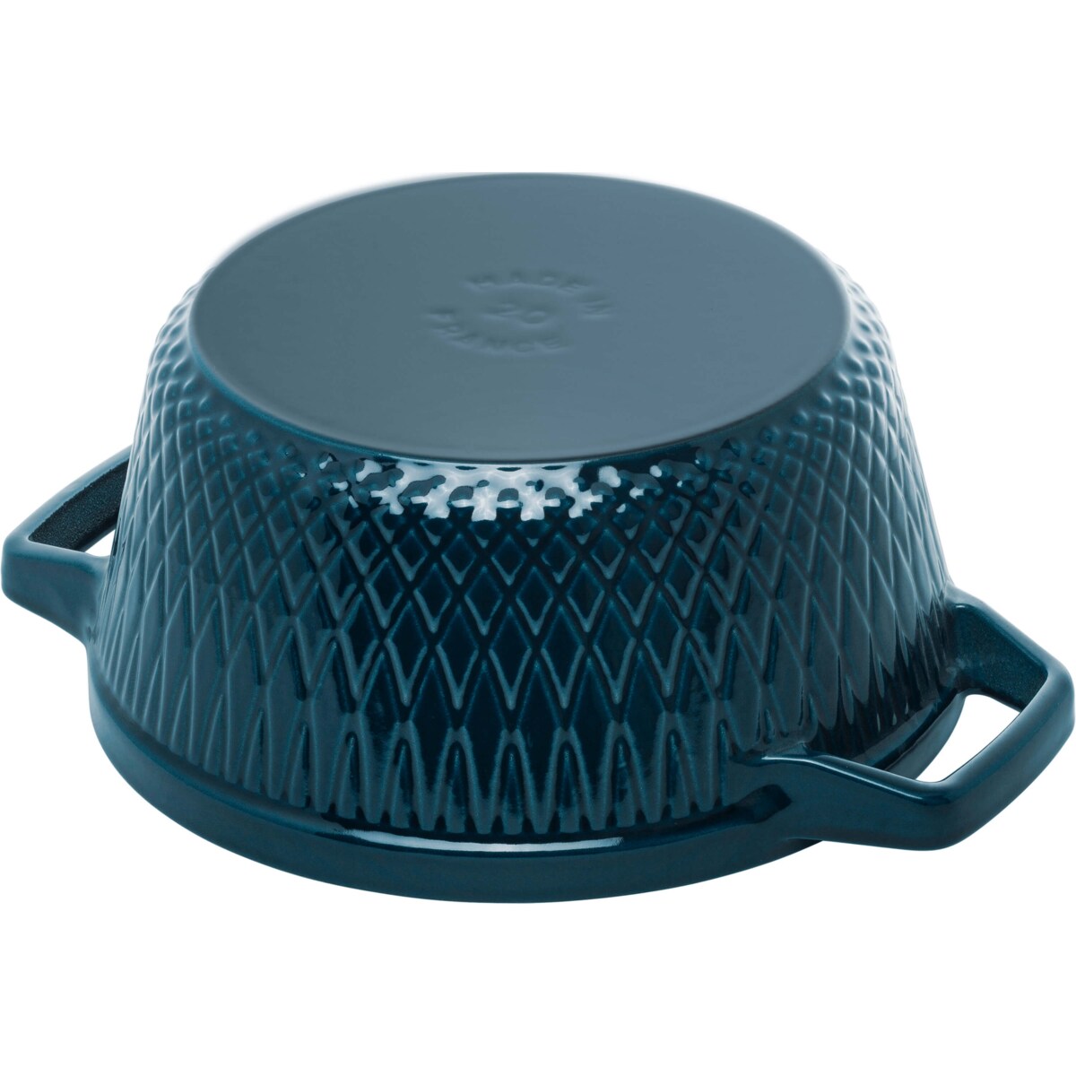 Garnek żeliwny okrągły Staub - 2.3 ltr, Morski