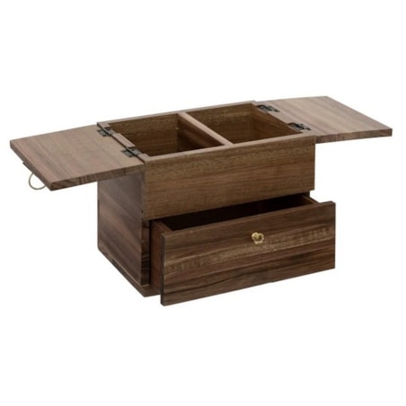 Kuferek na biżuterię akacja Dream, 20x16,5x14 cm