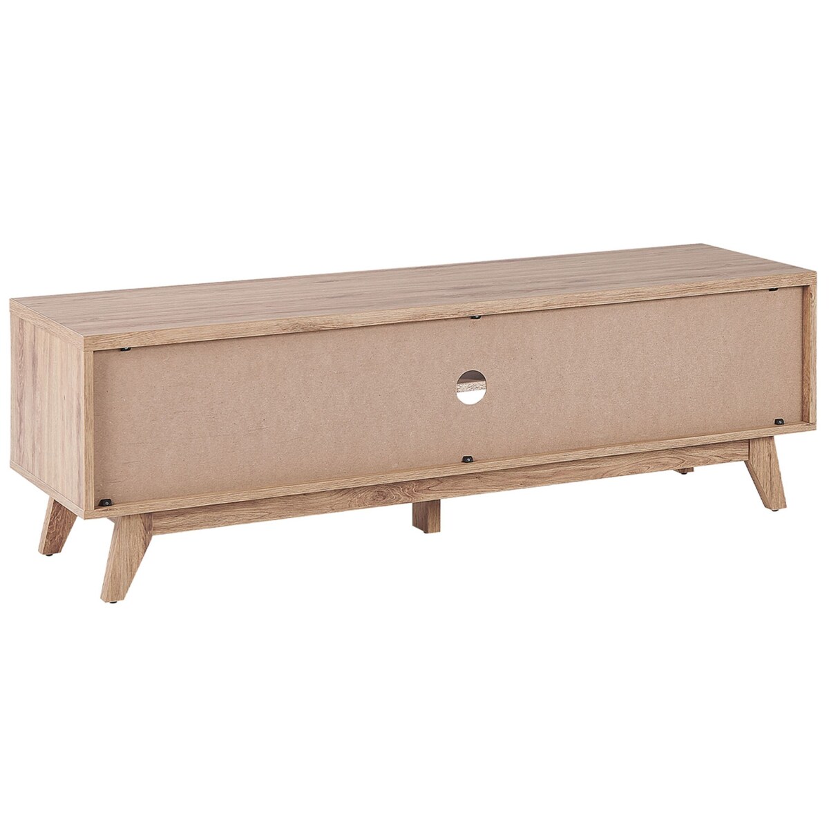 Szafka RTV jasne drewno PRESCOT