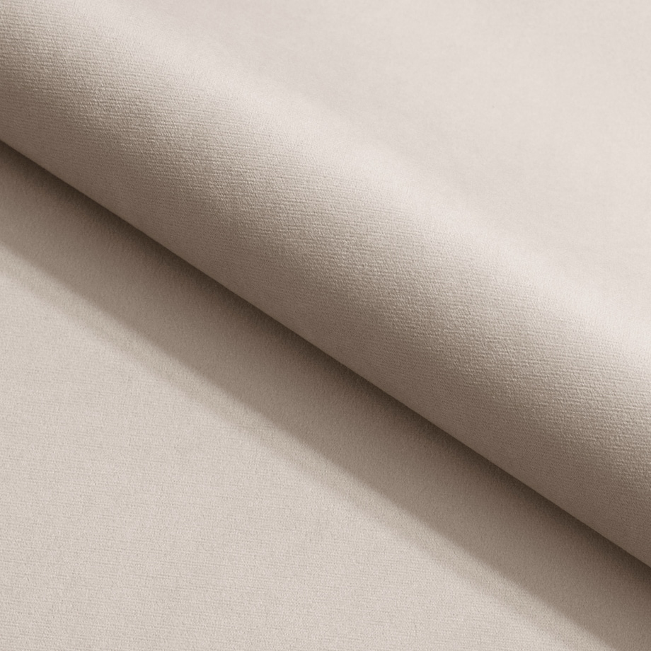 Łóżko w stylu glamour z pojemnikiem 140x200 BEN 12 - beżowe