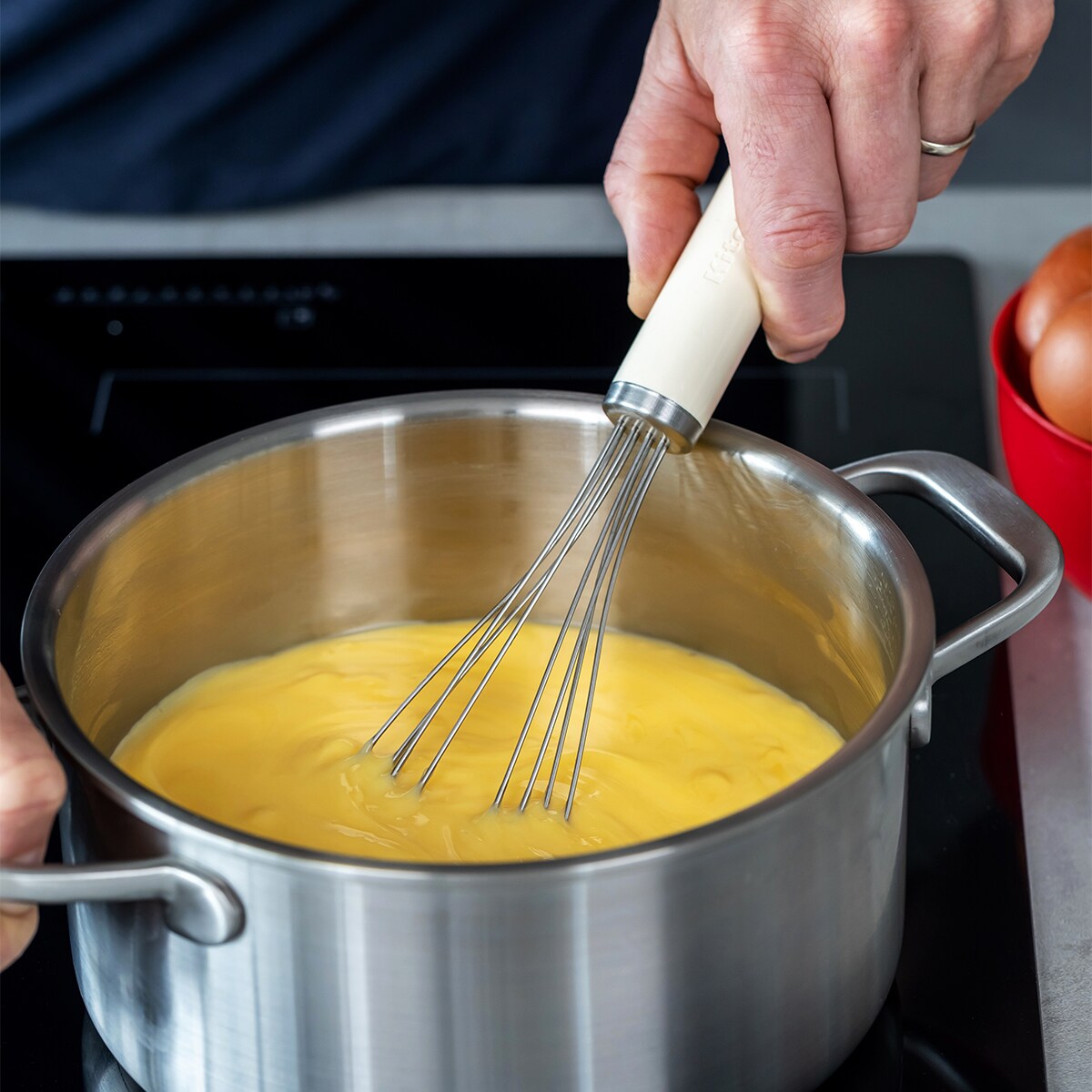 KitchenAid Trzepaczka płaska Almond Cream