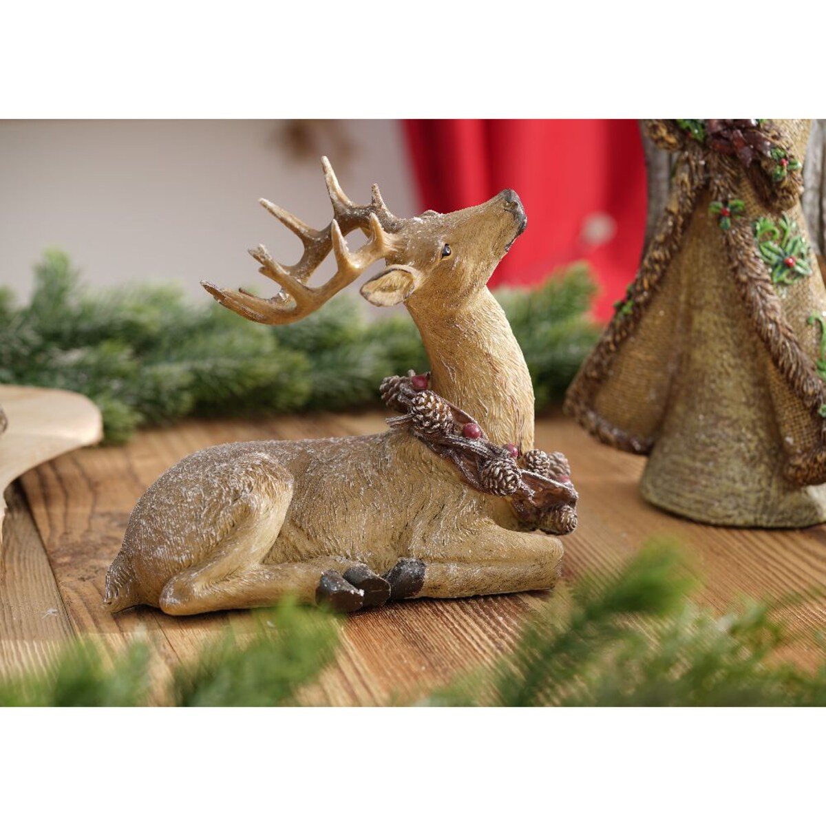 VILLA ITALIA Renifer Figurka świąteczna 18 cm GIVRE