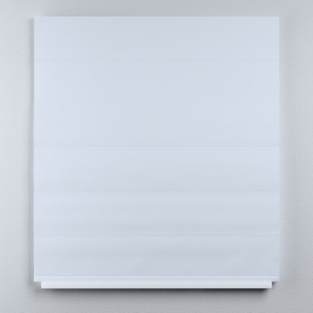 Roleta rzymska Duo, szaro-biały, Blackout - zaciemniające