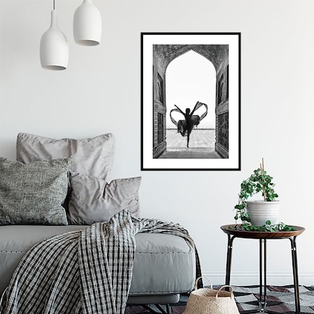 Poster Story, Plakat, Obraz - Łuk Taj Mahal, wymiary 21 x 30 cm