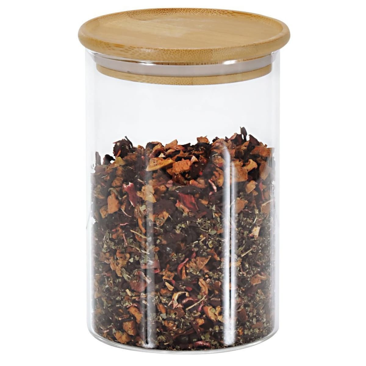 Pojemnik szklany z pokrywką z bambusa, 800 ml, KESPER