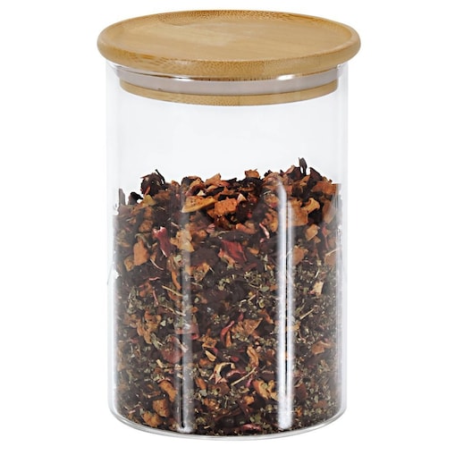 Pojemnik szklany z pokrywką z bambusa, 800 ml, KESPER