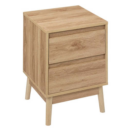 Szafka nocna ABANA, 2 szuflady, 40 x 40 x 56 cm