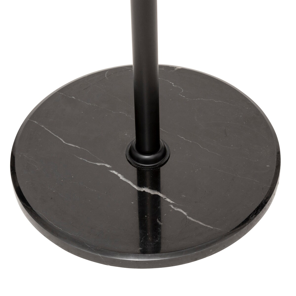 Wieszak na płaszcze BLACKMARBLE z 6 metalowymi uchwytami, 173 cm