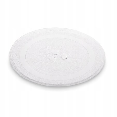 UNIWERSALNY SZKLANY Talerz do kuchenki mikrofali 24,5 cm